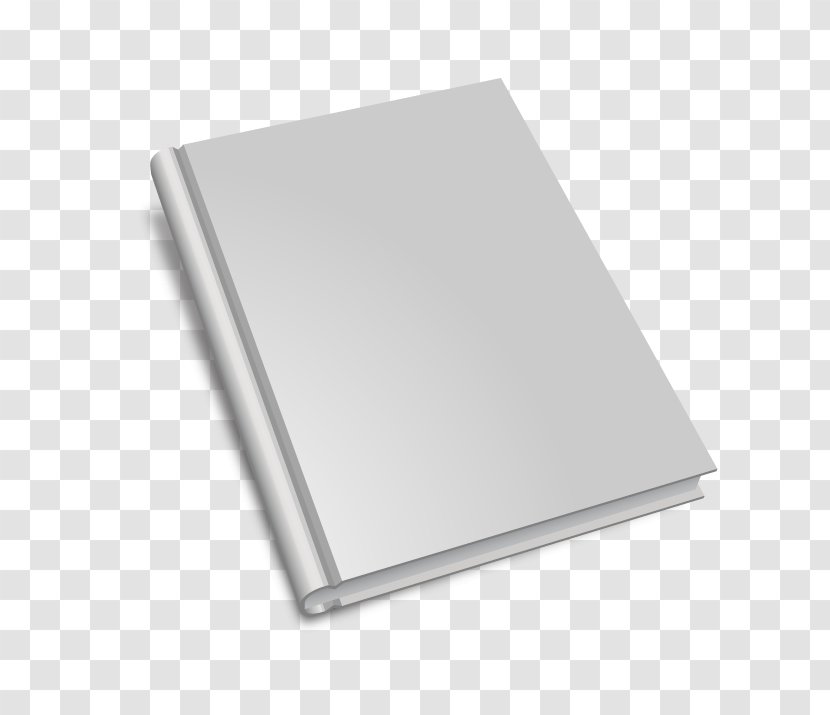 Rectangle - Silver Vector Books Transparent PNG