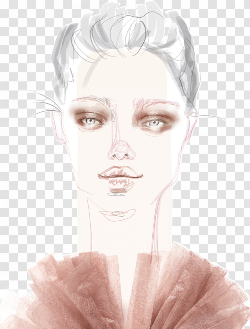 Illustrator Eyebrow Sketch - Tree - Fashion Recipes Transparent PNG