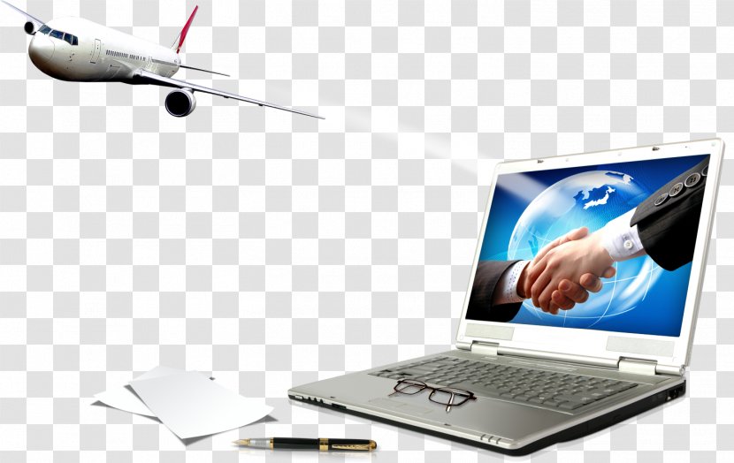 Management Computing Public Administration - Aircraft And Computer Transparent PNG