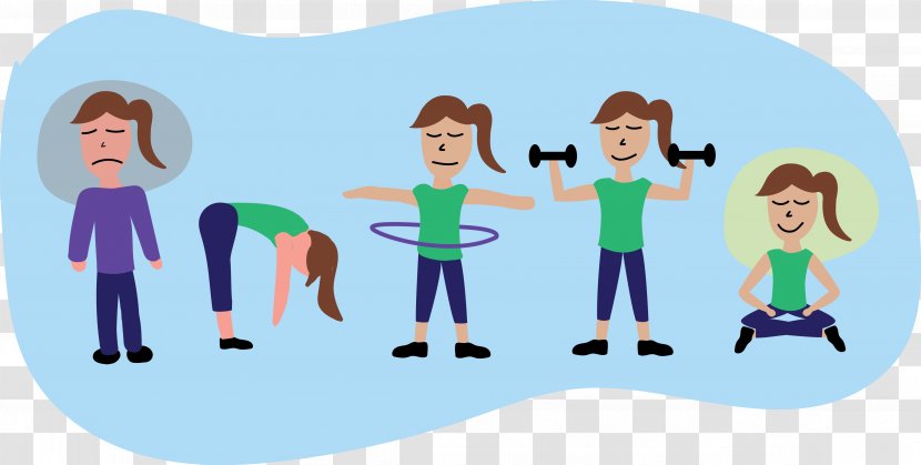Physical Exercise Equipment Clip Art - Human Behavior - Aerobics Transparent PNG