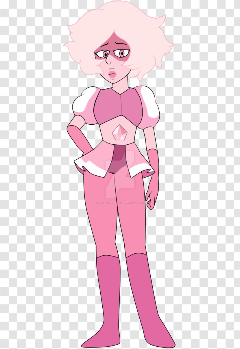 Pink Diamond Steven Universe Gemstone Fan Art - Cartoon - Magnolia Transparent PNG