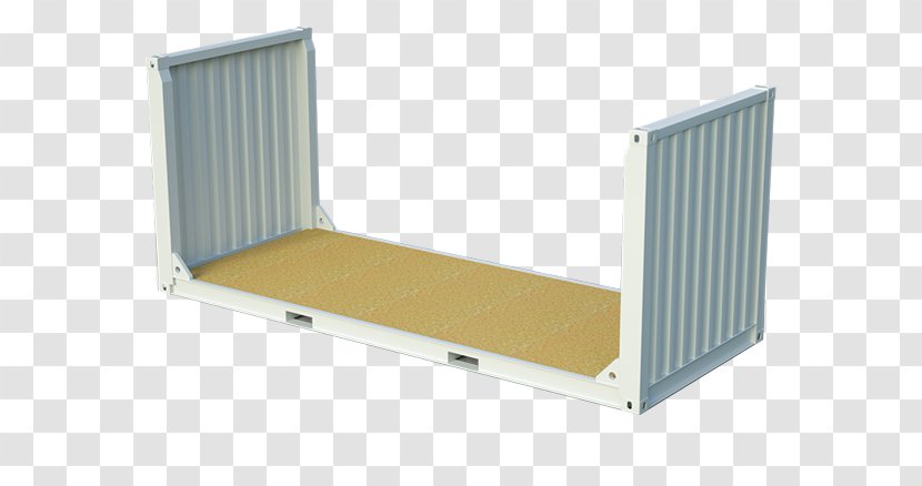 Intermodal Container Flat Rack Shipping Architecture Ship Foot Transparent PNG