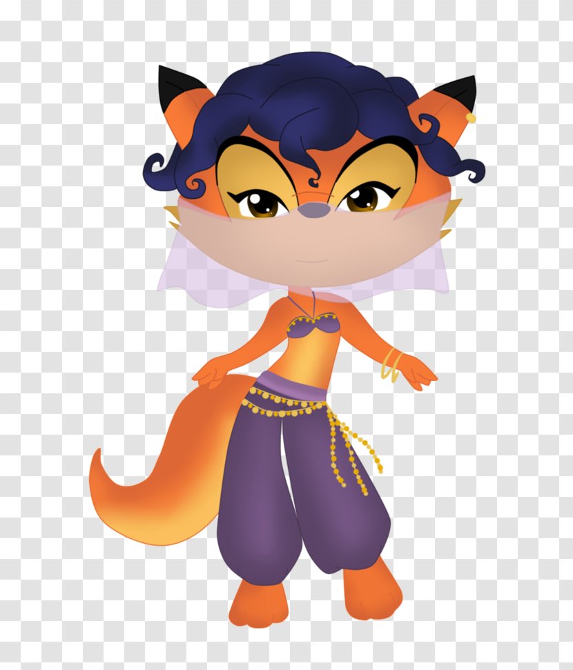 Sly Cooper: Thieves In Time Cooper And The Thievius Raccoonus Belly Dance Inspector Carmelita Fox - Mascot - Figurine Transparent PNG