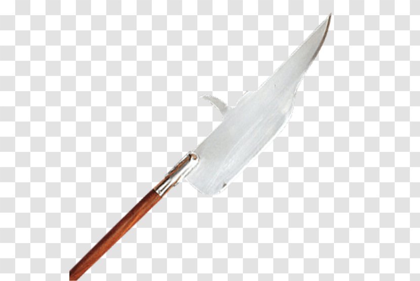 Voulge Pole Weapon Fauchard Middle Ages - Watercolor Transparent PNG