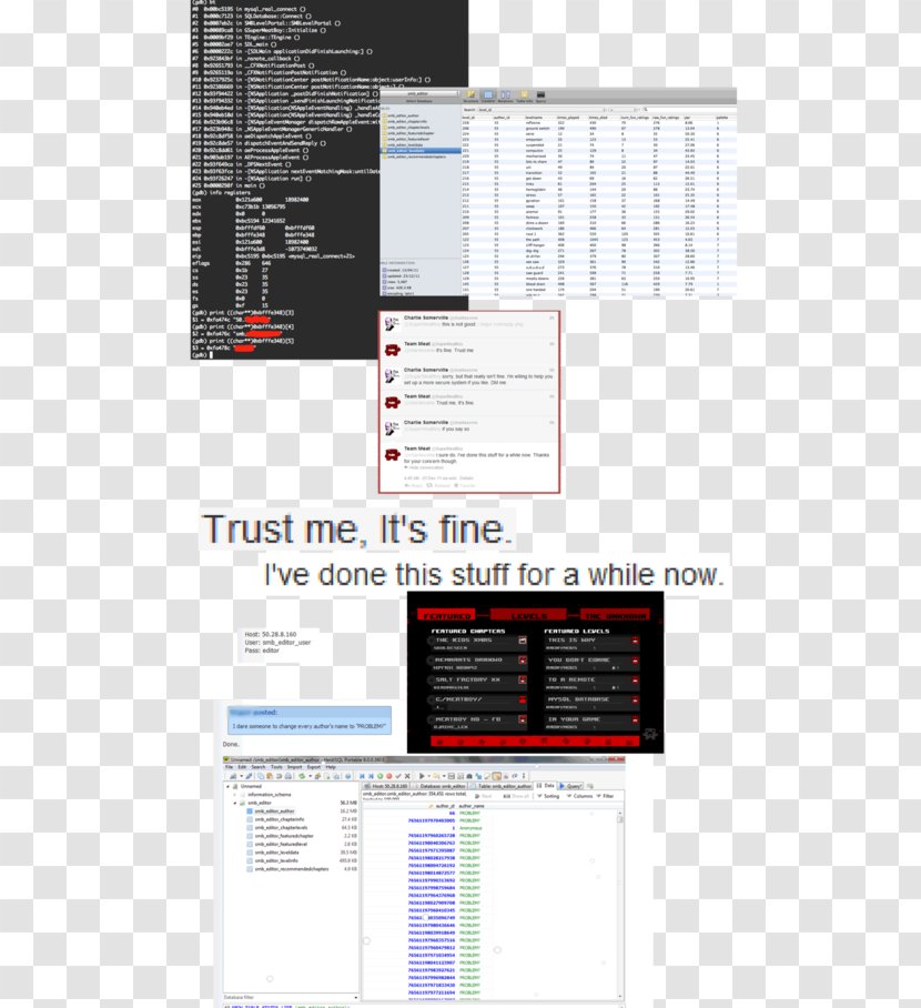 Brand Screenshot Font - System - Team Meat Transparent PNG