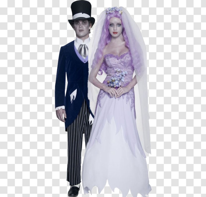 Costume Party Halloween Clothing Bride - Gothic Fashion - Ghost Transparent PNG