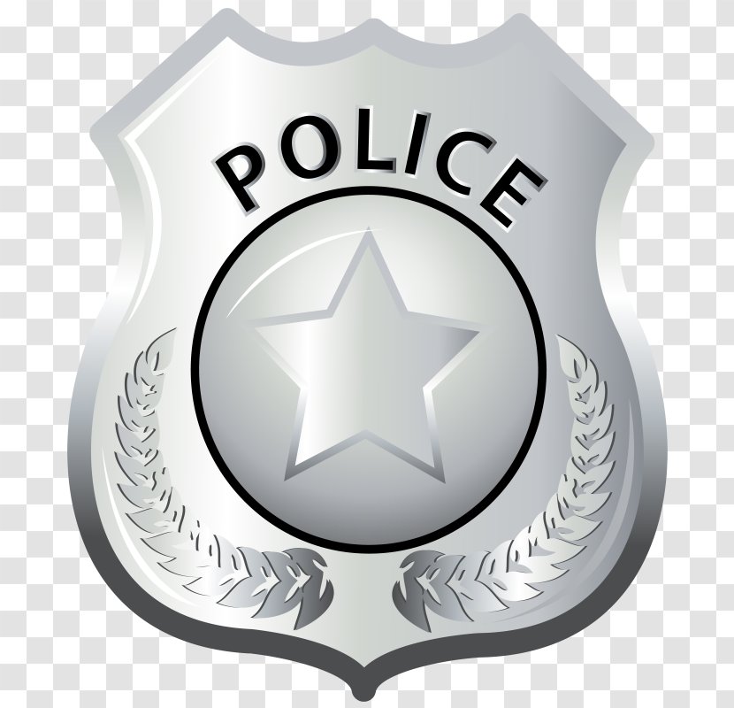 Clip Art Badge Openclipart Police Transparent PNG