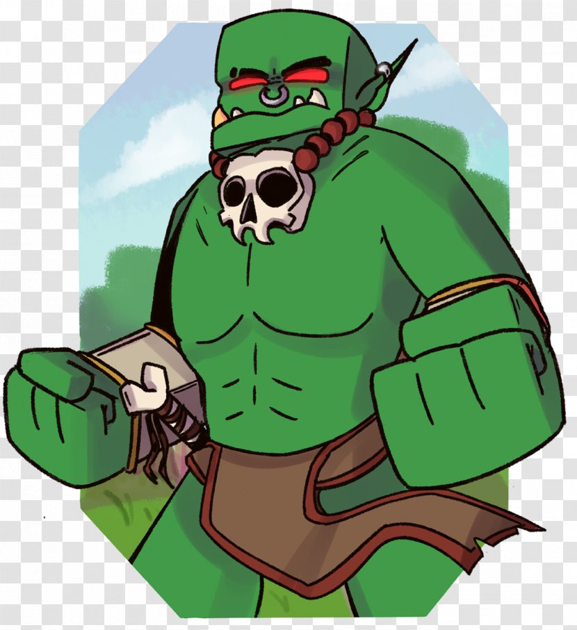 Tortoise Green Character Clip Art - Half-orc Transparent PNG
