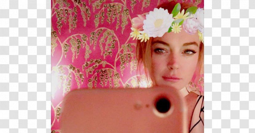Lindsay Lohan The Parent Trap Snapchat Speak Selfie - Tree Transparent PNG