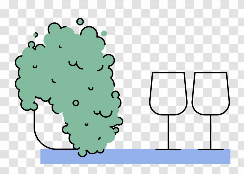 Cartoon Diagram Leaf Line Tree Transparent PNG