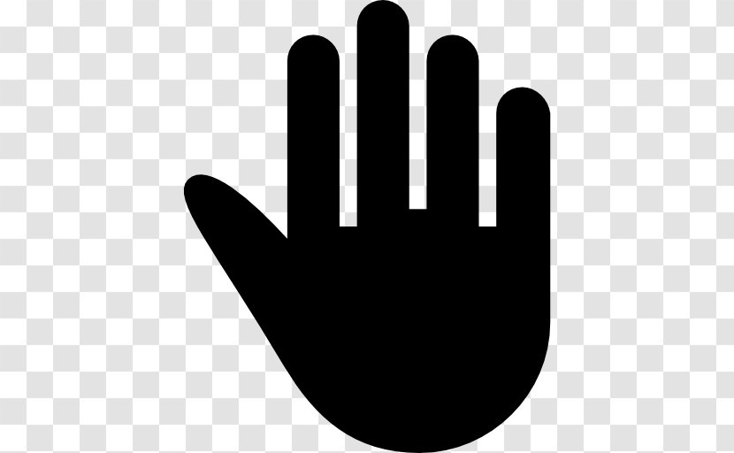 High Five Hand Silhouette Transparent PNG