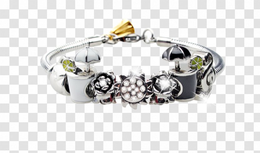 Charm Bracelet Jewellery Gemstone Jewelry Design - Bead - Happy Hours Transparent PNG