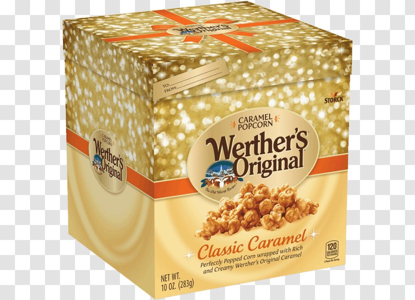Kettle Corn Popcorn Caramel Werther's Original - Snack Transparent PNG