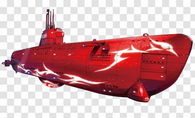 German Submarine U-2501 Japanese Battleship Kongō Arpeggio Of Blue Steel - Cartoon - Youtube Transparent PNG