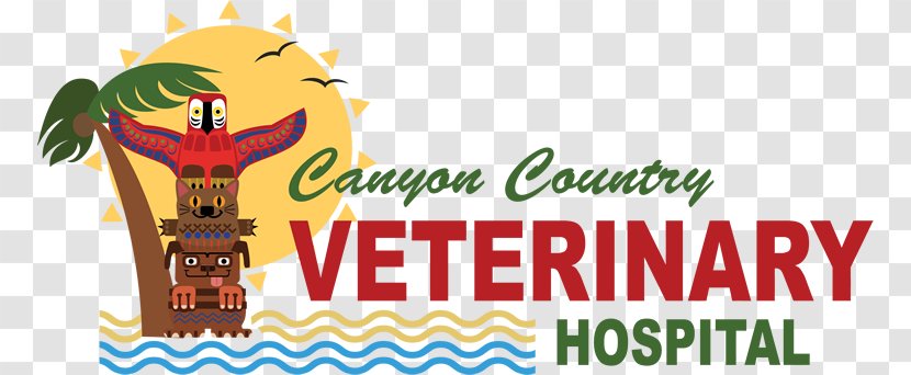 Canyon Country Veterinary Hospital Logo Illustration Brand - Animal Clinic Closed Transparent PNG
