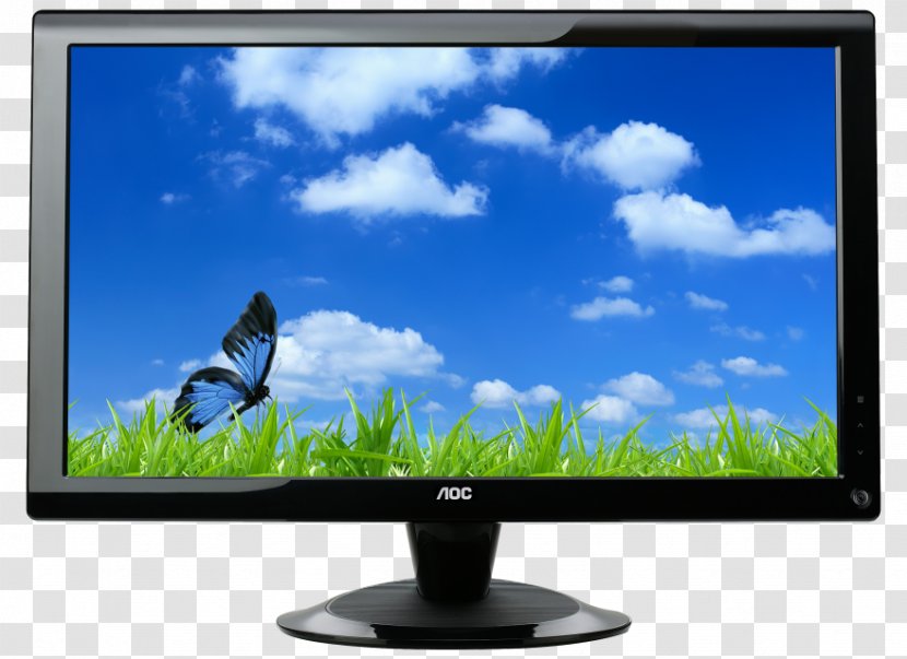 Electronic Visual Display Device Liquid-crystal 1080p Computer Monitor - Ledbacklit Lcd - Photos Transparent PNG