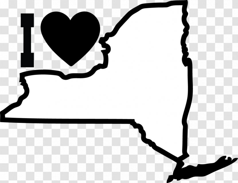New York City Clip Art - Heart - State Of Our Hearts Transparent PNG
