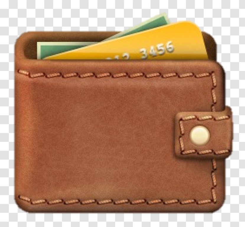 Cryptocurrency Wallet Digital Money - Leather Transparent PNG