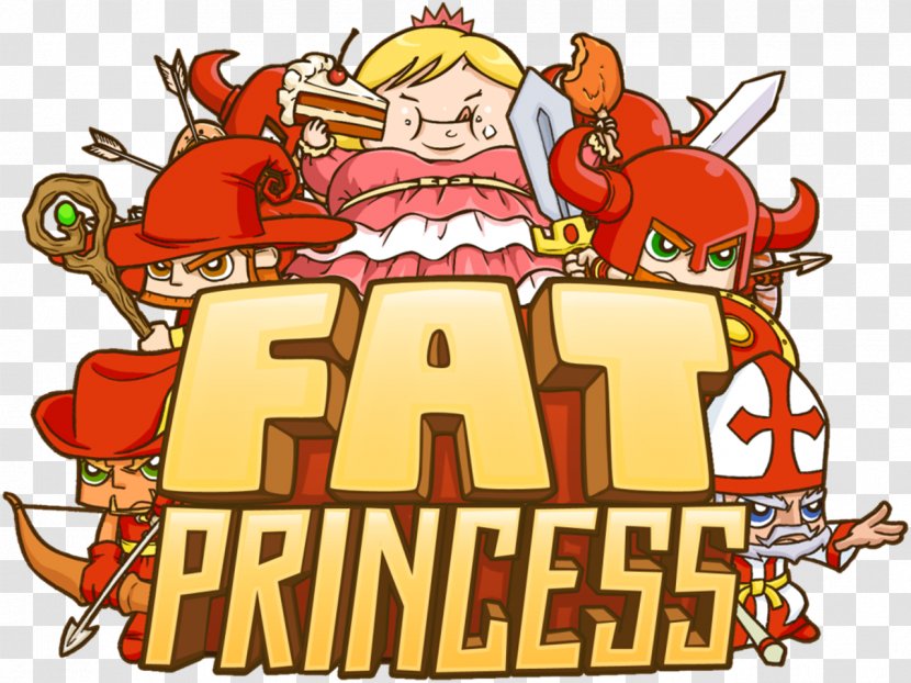 Fat Princess Game Character Cartoon Clip Art - Sony Laptop Computers Transparent PNG