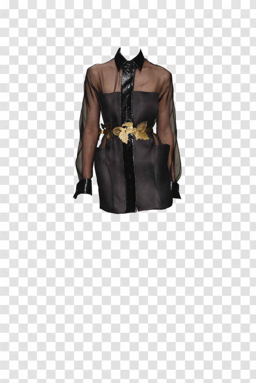 Blouse Satin Sleeve Dress Transparent PNG