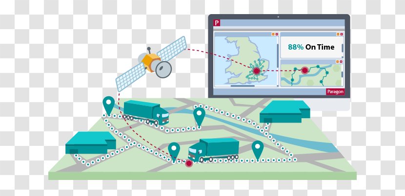 Vehicle Tracking System Journey Planner Routing Computer Software - Area - Route Transparent PNG