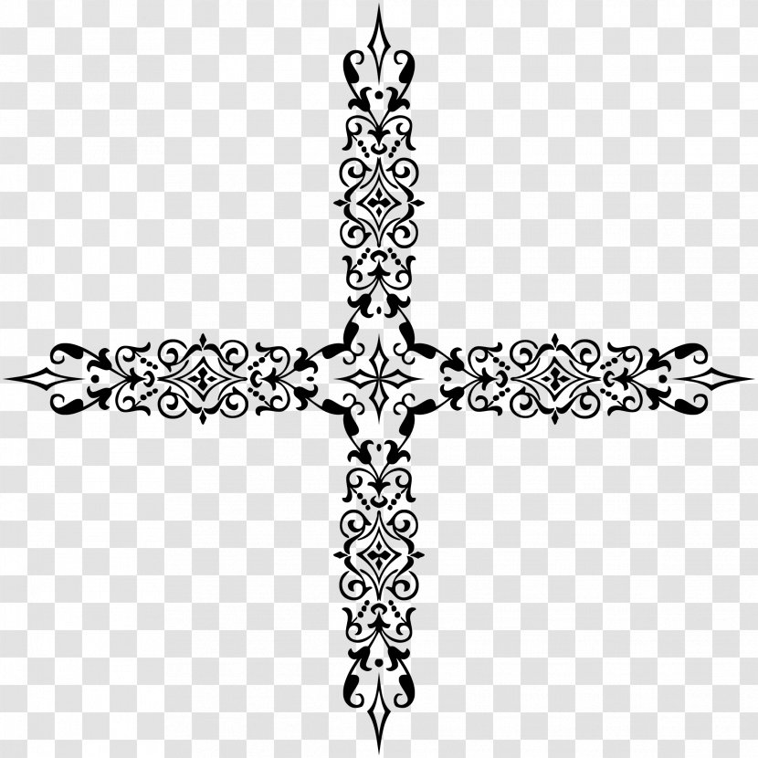 Christian Cross Clip Art - Ornaments Transparent PNG