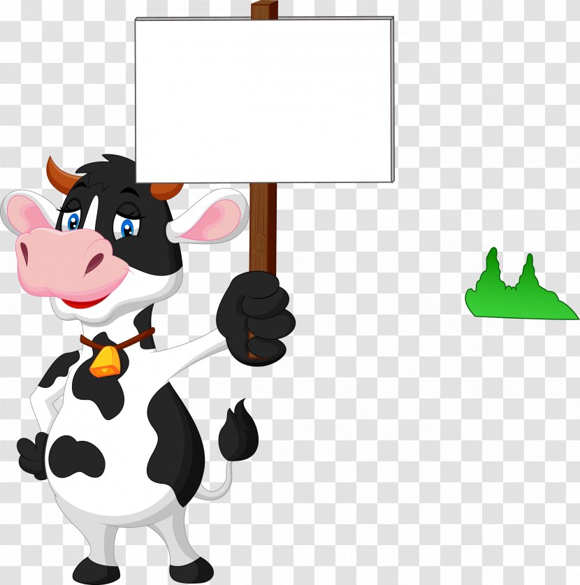 Cattle Cartoon Stock Photography Illustration - Vector Cows Transparent PNG