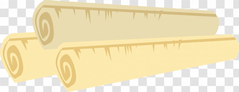 Material Yellow Cylinder - Toilet Paper Transparent PNG