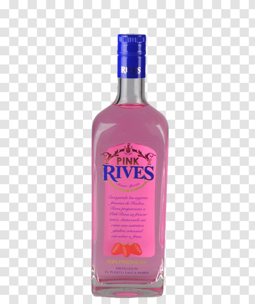 Liqueur Rives Pitman SA Gin Pink Wine - Botanical Van Transparent PNG
