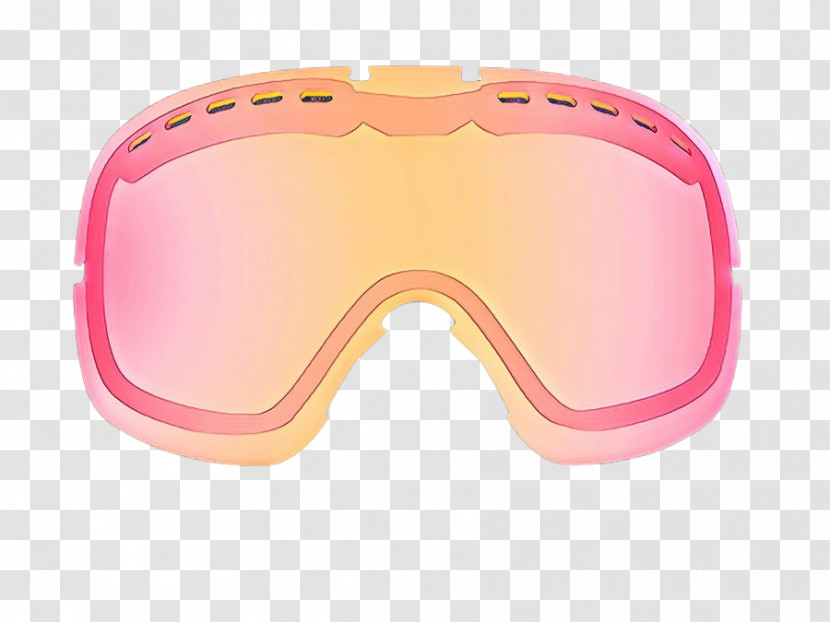 Goggles Glasses Design Pink M Transparent PNG