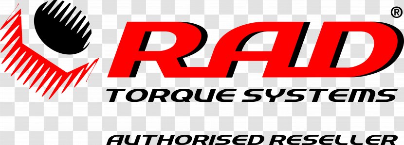 RAD Torque Systems NL Pneumatic Wrench Multiplier - Logo - Trade Show Transparent PNG