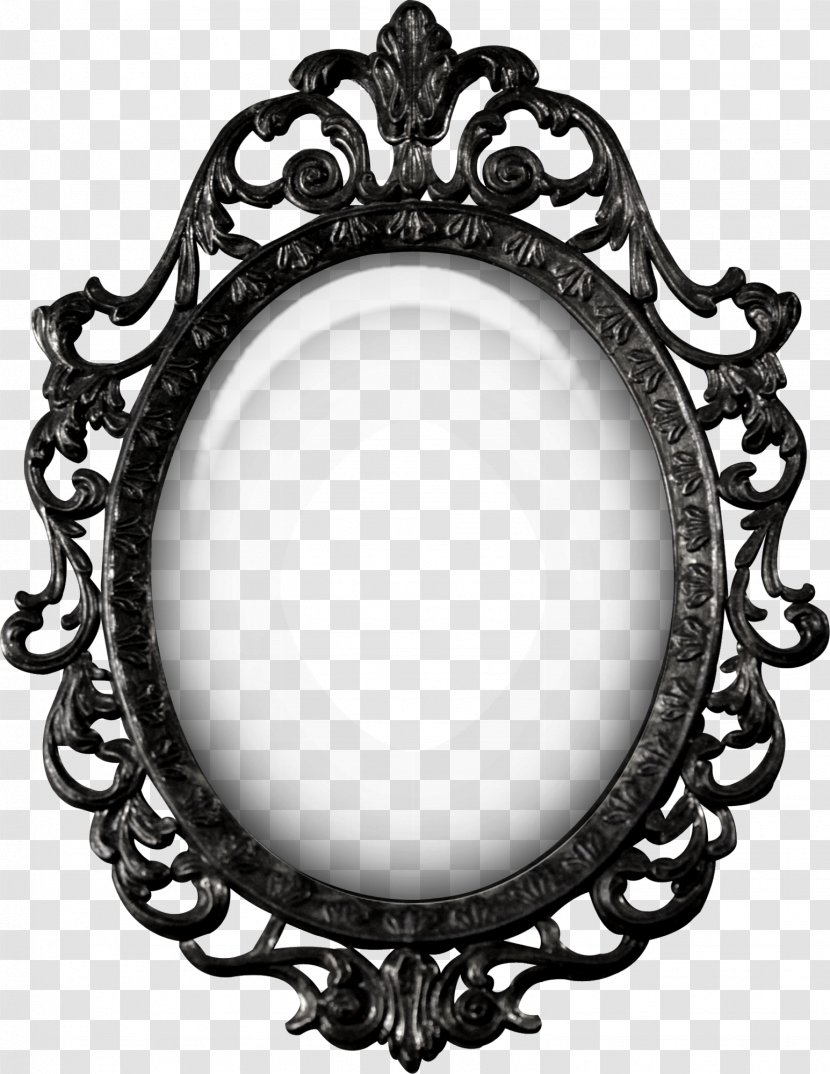 Snow White Mirror Photography - Stepmother - Creative Black Pattern Mirrors Transparent PNG