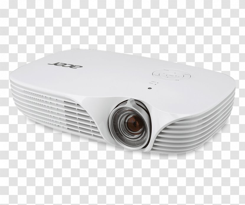 Multimedia Projectors Digital Light Processing Wide XGA Acer K138ST 3D Portable Projector - Home Theater Systems - Wuxing Transparent PNG