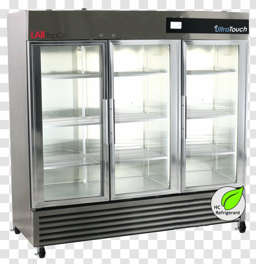 Refrigerator Pharmacy Sliding Glass Door - Stainless Steel Transparent PNG