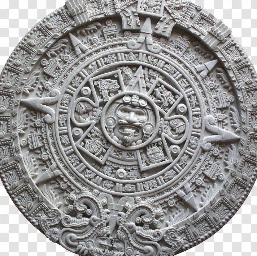 Maya Civilization Archaeological Site Artifact Mexico Stone Carving - Manhole Cover - Aztec Transparent PNG