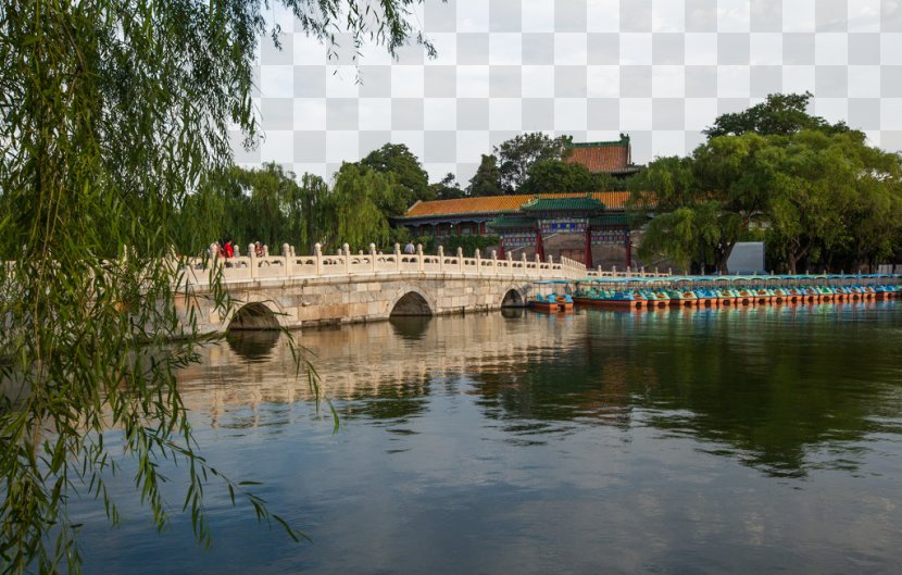 Beihai Park Imperial City, Beijing Tourism Recreation Water Transportation - Reservoir Transparent PNG