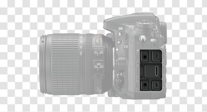 Nikon D7100 D7200 D7000 Digital SLR - Cameras Optics - Camera Transparent PNG