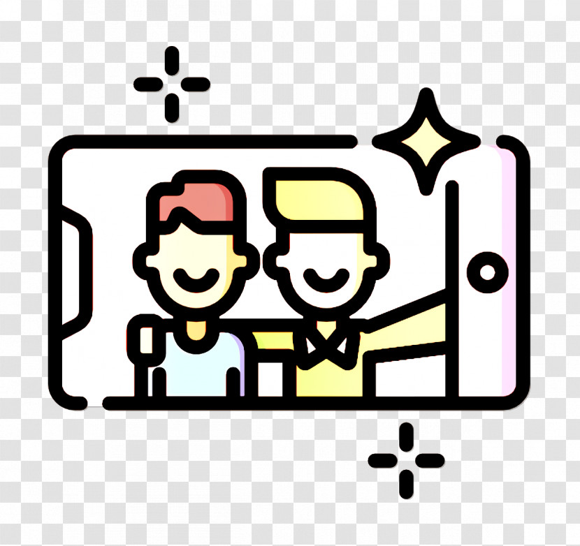 Friendship Icon Photo Icon Selfie Icon Transparent PNG