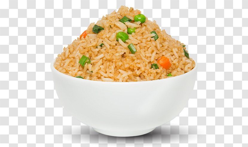 Pilaf Fried Rice Spanish White - Chicken As Food Transparent PNG