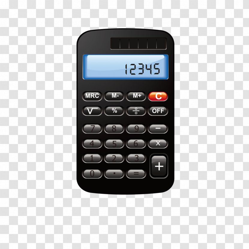 Calculator Shutterstock Clip Art - Telephony - Computer Mathematics Pattern Transparent PNG