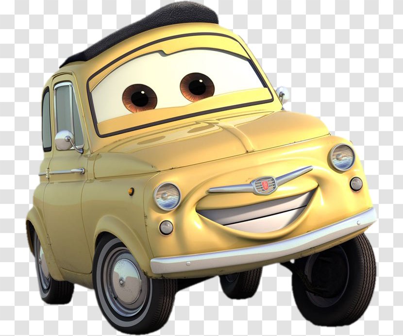 Luigi Mater Cars 2 - Walt Disney Company Transparent PNG