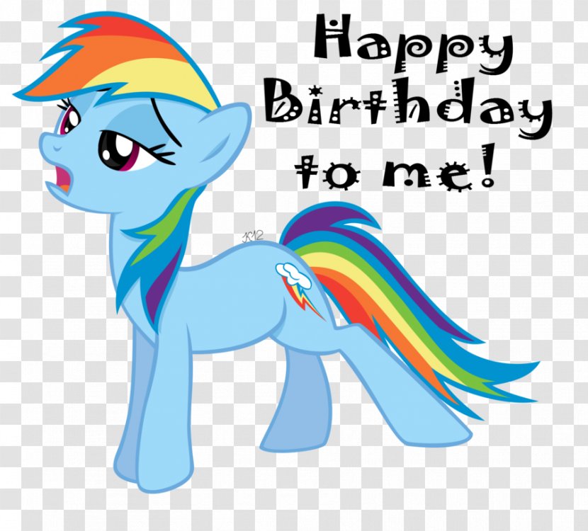 Pony Rainbow Dash Happy Birthday Fluttershy Transparent PNG
