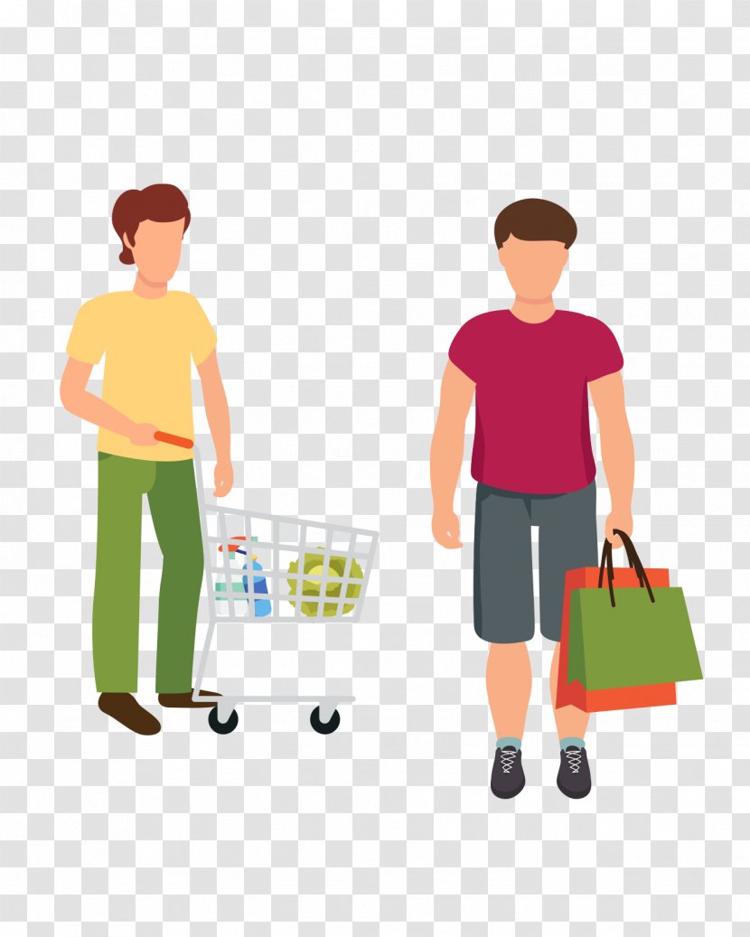 Vector Graphics Shopping Centre Image - Tshirt - Family Transparent PNG
