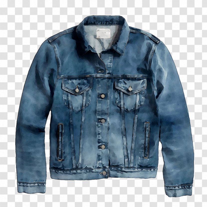 Denim Textile Jacket Product - Jeans - Pocket Transparent PNG