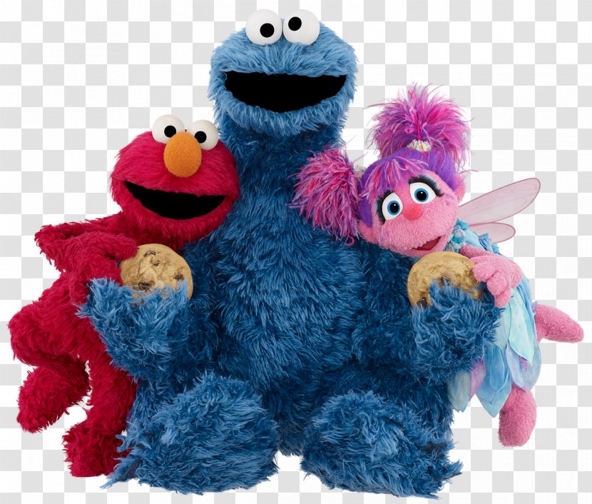 Cookie Monster Elmo Big Bird Grover Toy - Stuffed Transparent PNG