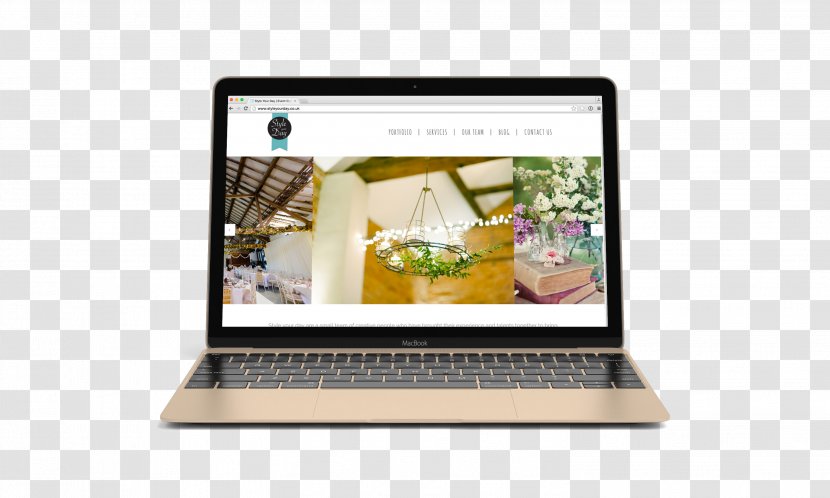 Responsive Web Design Graphic Organization - Laptop - Mockup Transparent PNG