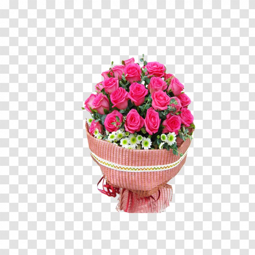 Garden Roses Beach Rose Flower Bouquet Nosegay - Creative Transparent PNG