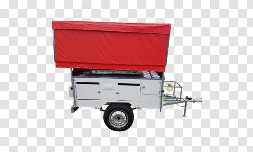 Hot Dog Food Trailer Motor Vehicle - Engine - Cachorro Quente Transparent PNG