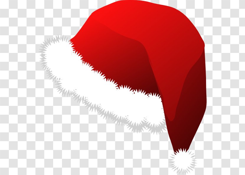 Santa Claus Hat Cap Clip Art - Christmas Red Image Transparent PNG