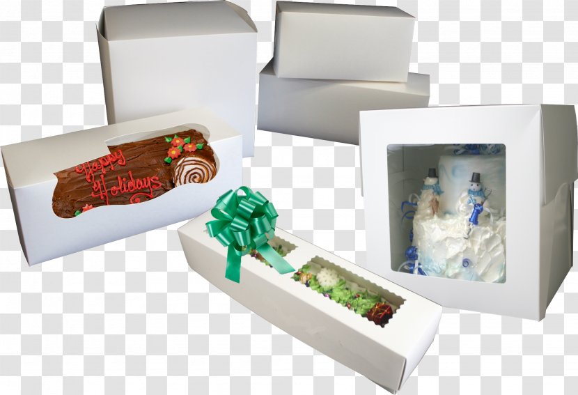 Christmas Cake Bakery Box Window Cupcake Transparent PNG